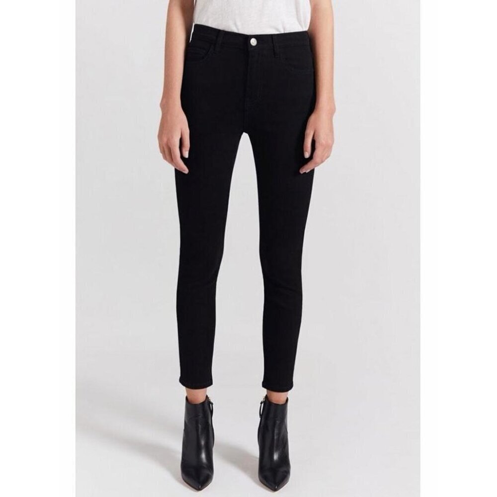 Current/Elliott Womens Black The Stiletto Skinny Jeans Size 27